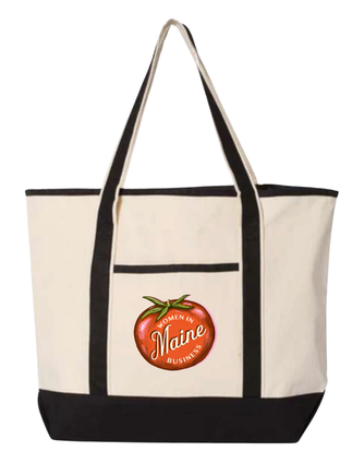 Everyday Black & Neutral Tomato Tote